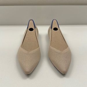 Rothy’s The Point - Color is Ecru